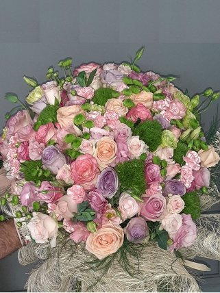 Özel Tasarım Karışık Güller - izmir tasarım çiçek